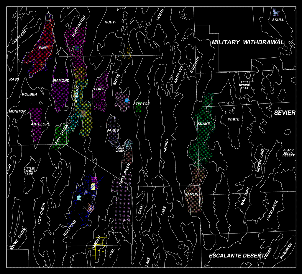 Proprietary Geochemical Studies, Nevada-Utah, 110 KB